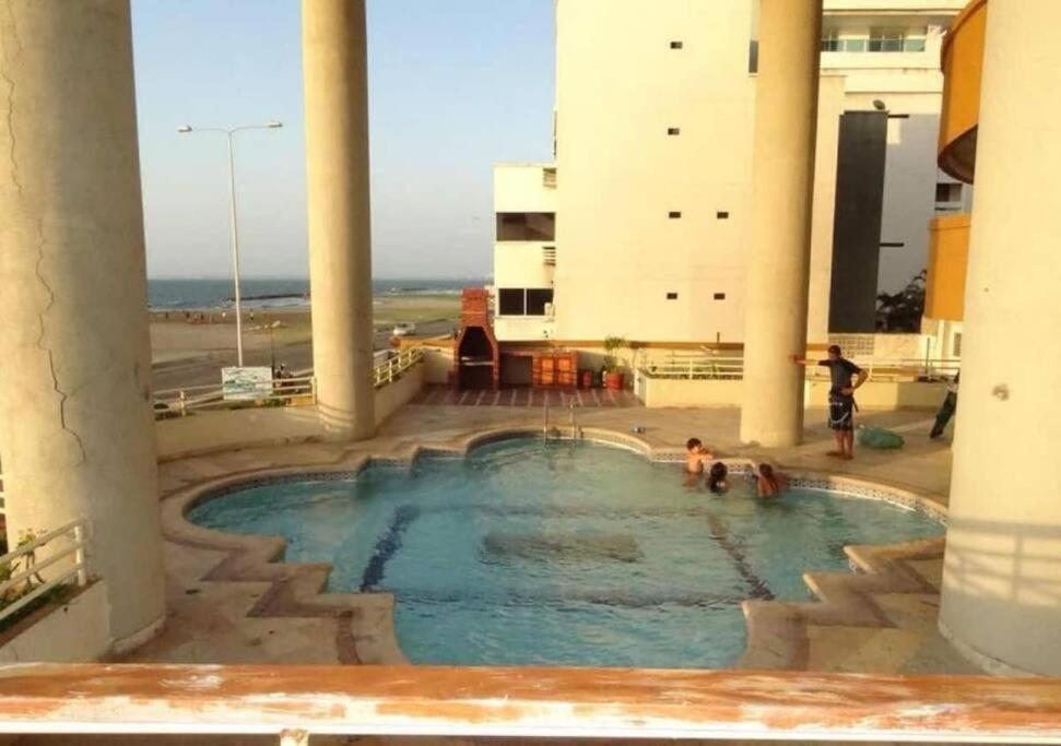 Apartamento Con Vista Al Mar Y Cerca Al Centro - 903 Apartment Cartagena Luaran gambar