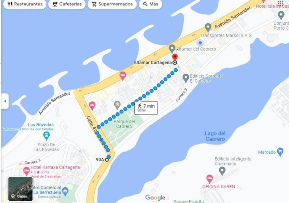 Apartamento Con Vista Al Mar Y Cerca Al Centro - 903 Apartment Cartagena Luaran gambar